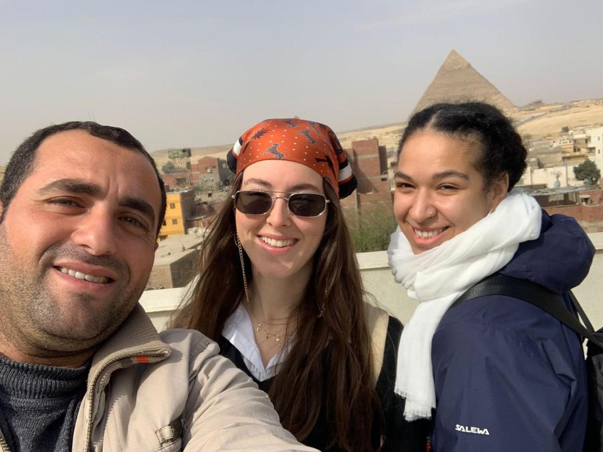Queen Pyramids View Inn Kafrat al Jabal Exterior photo