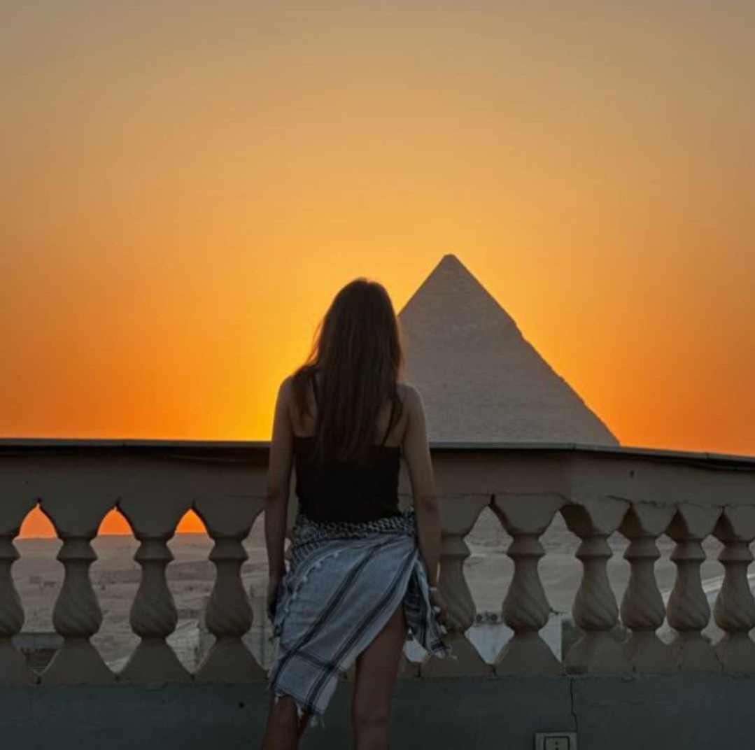 Queen Pyramids View Inn Kafrat al Jabal Exterior photo